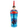 Superman 3d bottle with straw