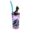 Batman 3d bottle with straw