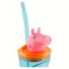 Peppa Piig 3d bottle with straw