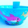 Baby Shark sippy bowl