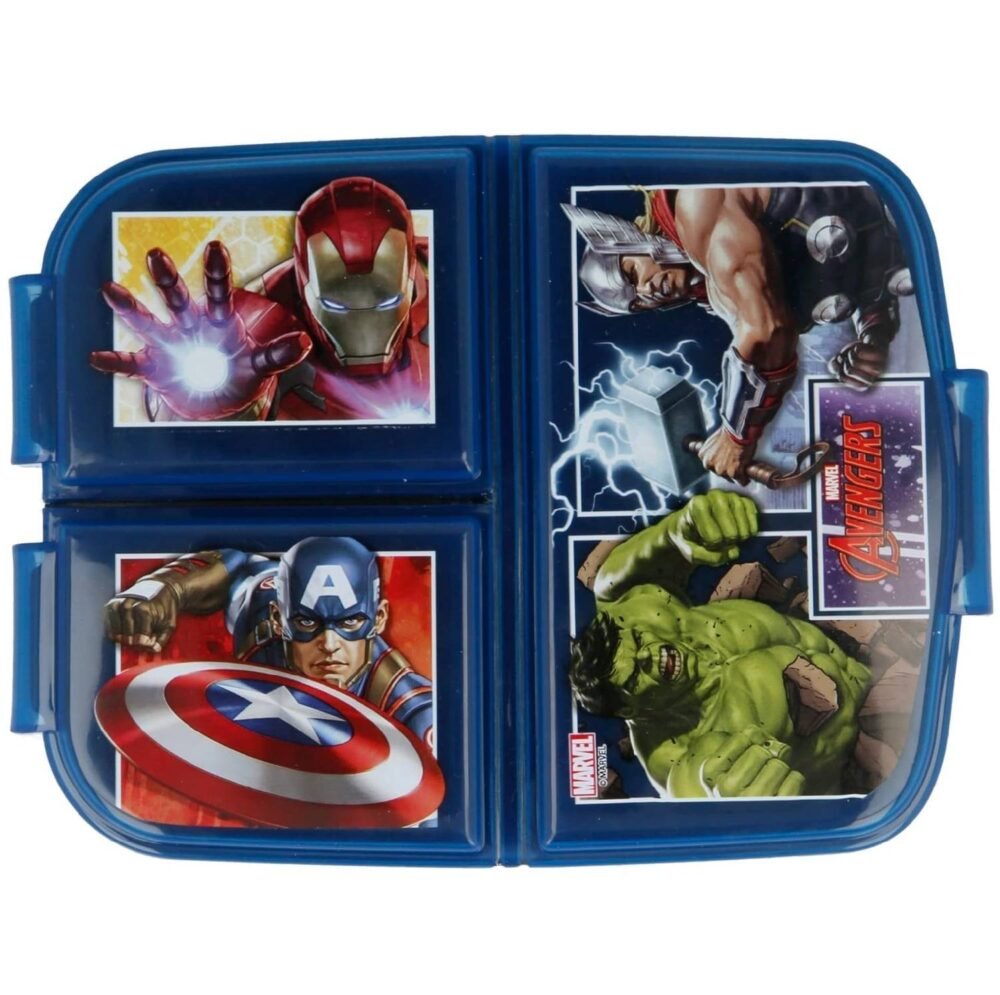 Avengers blue school lunchbox