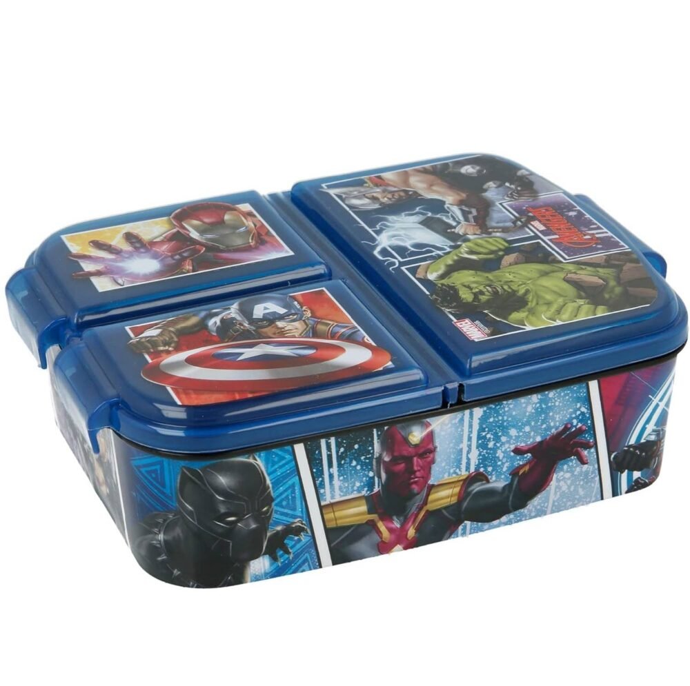 Avengers blue school lunchbox