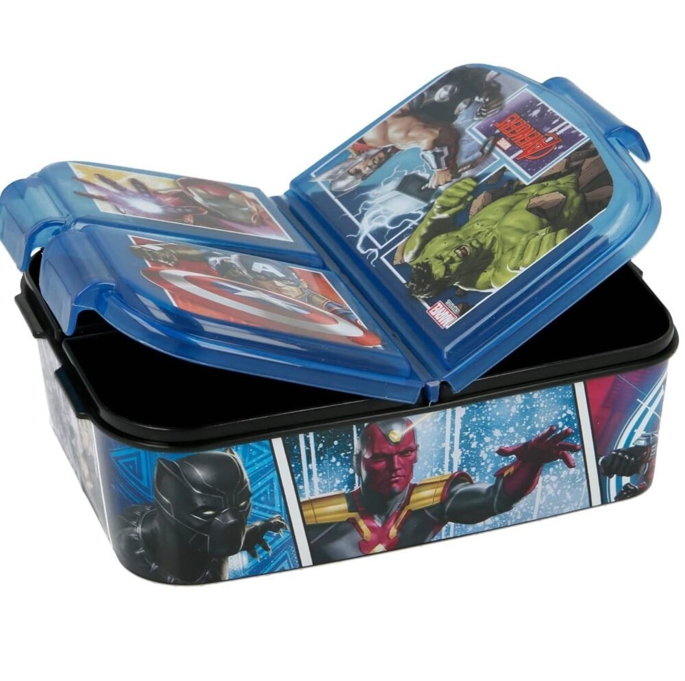 Avengers blue school lunchbox