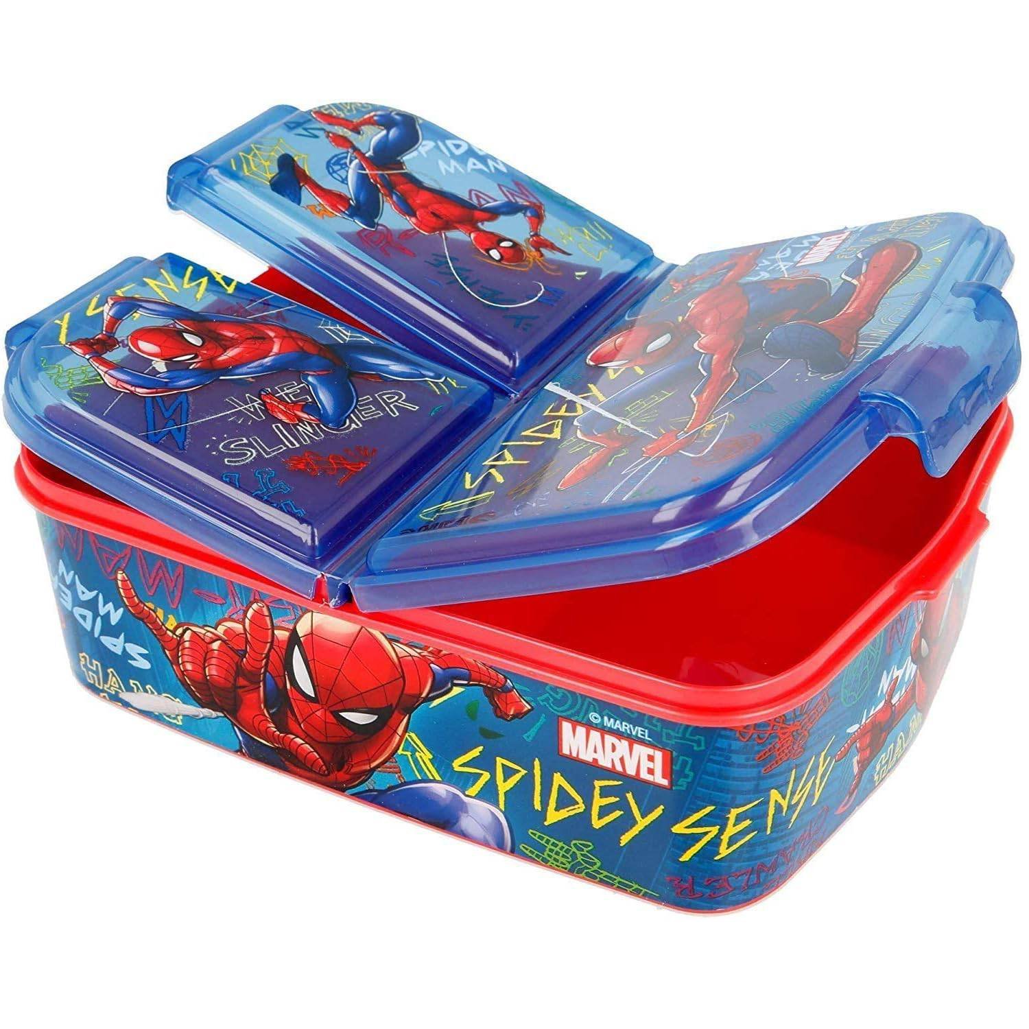 Spiderman blue lunchbox