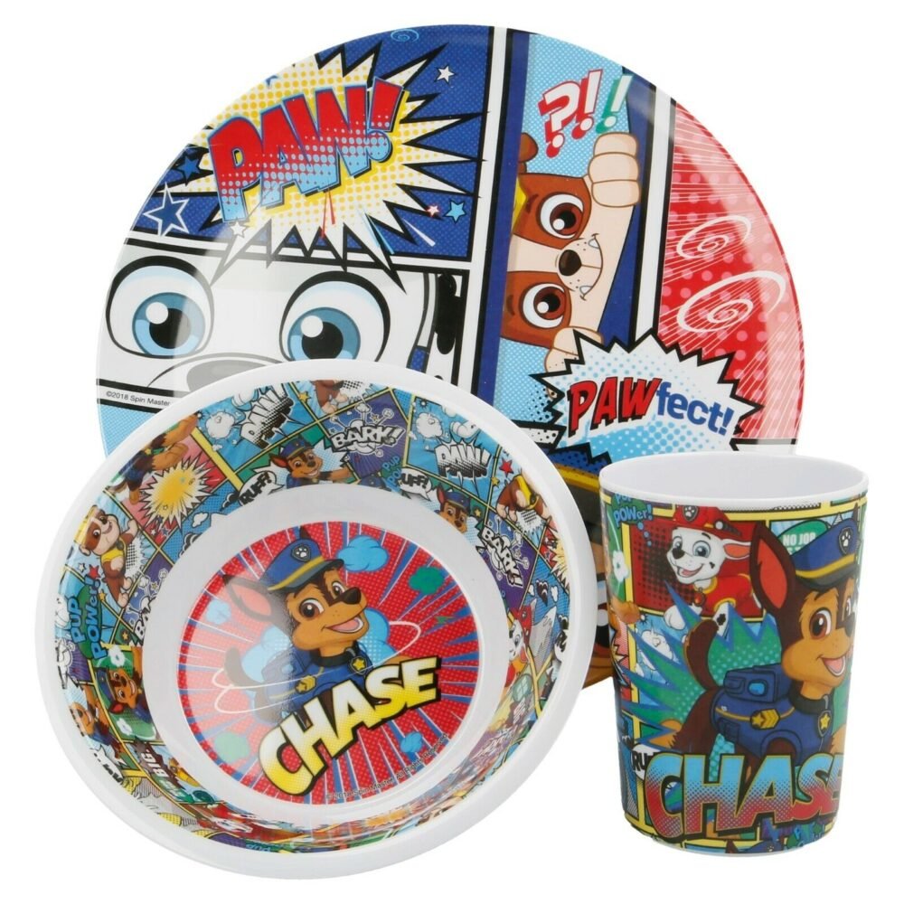 Paw Patrol Melamine dinnerset