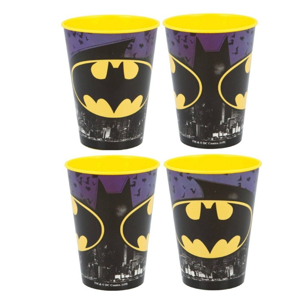 batman 4pc cups
