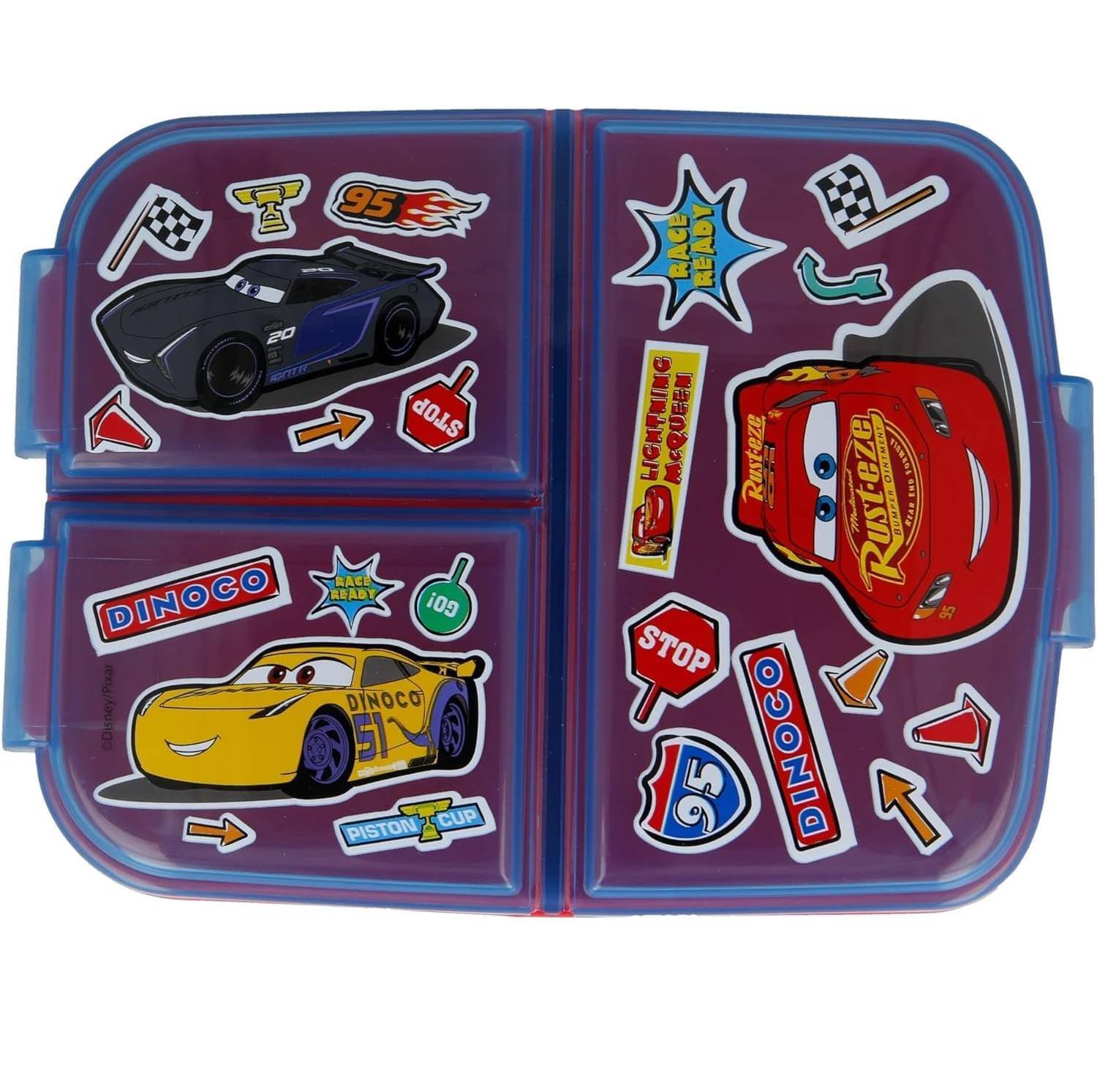 cars stickers lunchbox