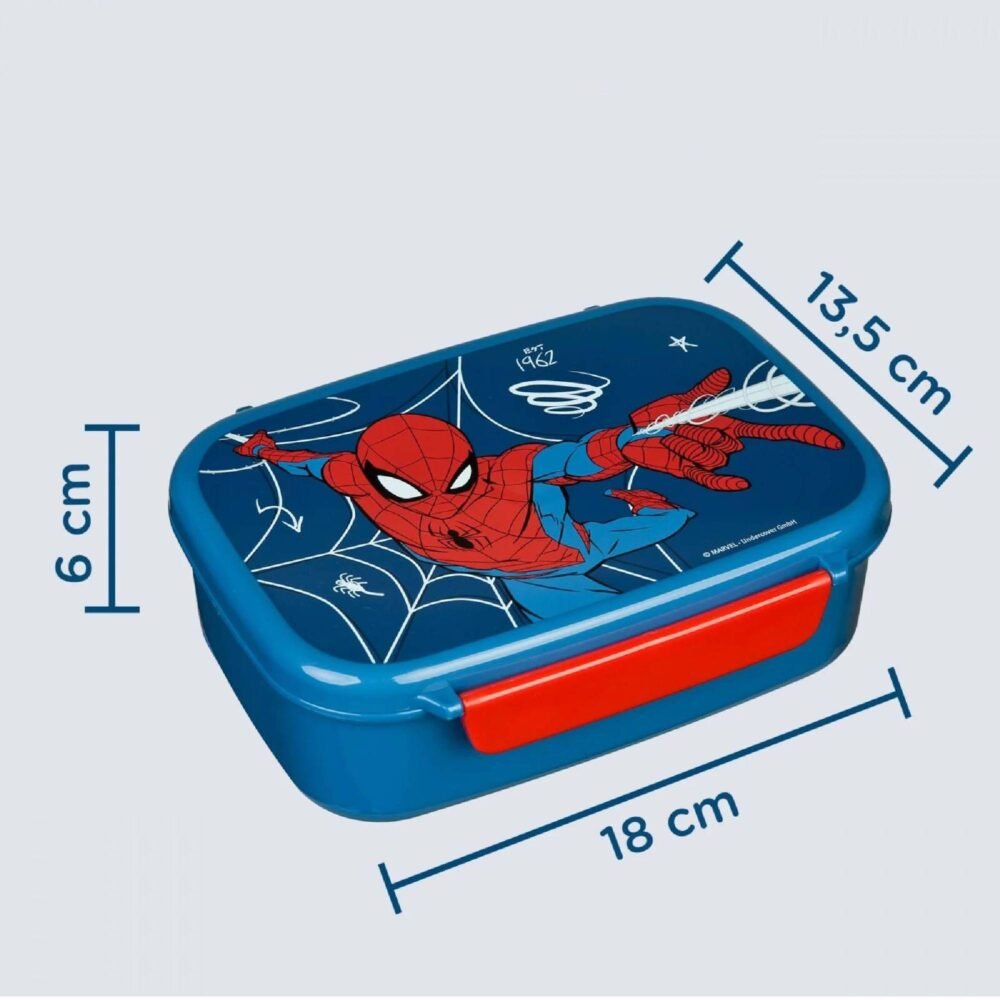 Spiderman scooli lunchbox
