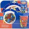 spiderman set microwave 5pc