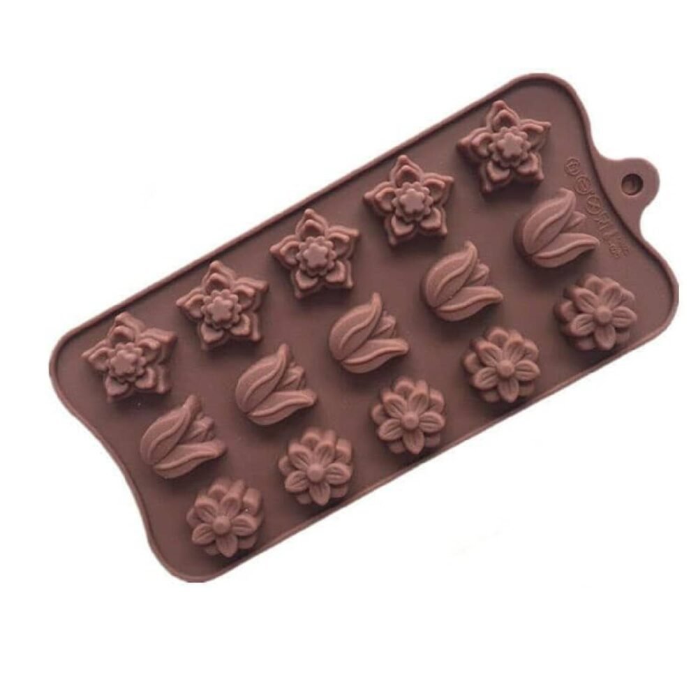 trio flower mold