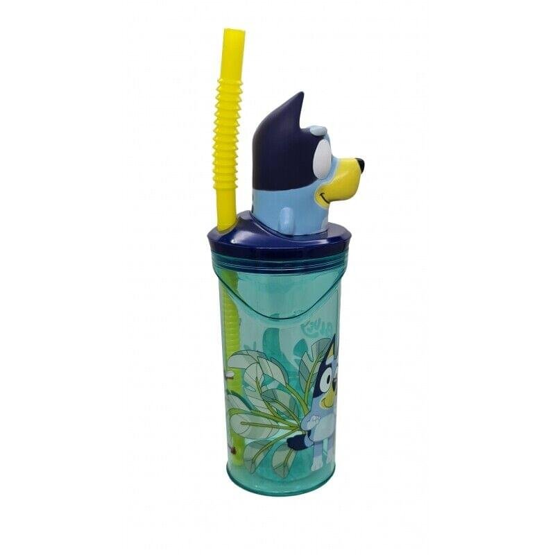 Bluey 3d bottle with straw Bluey 3d bottle with straw