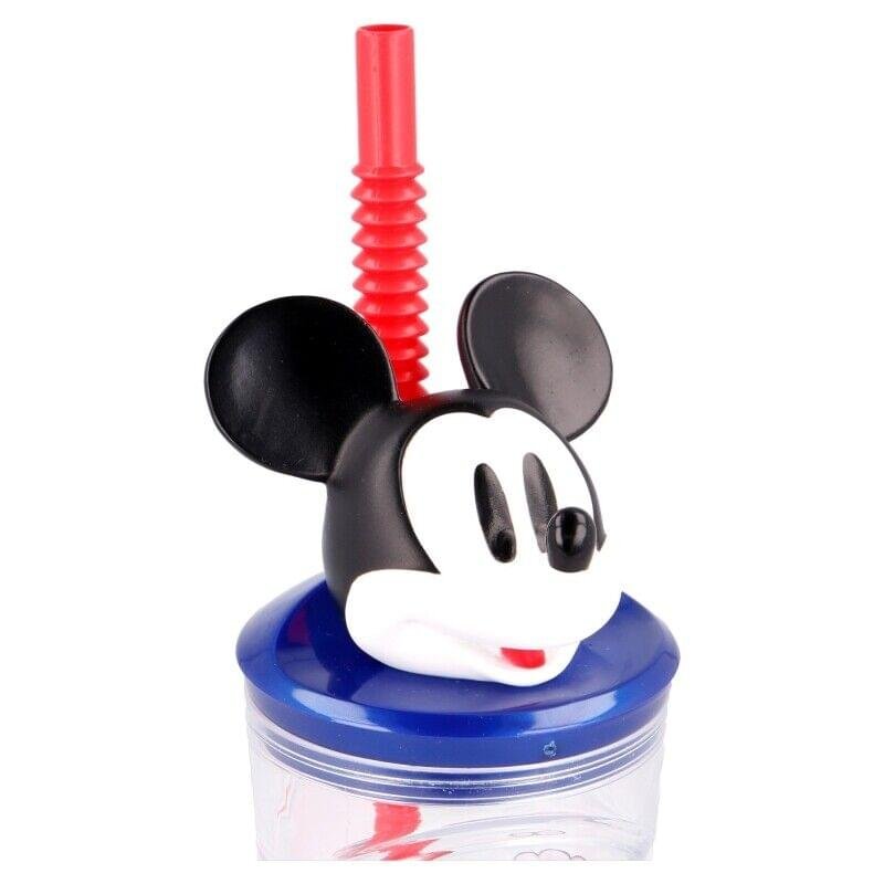 Mickey Mouse 3d bottle with straw Mickey Mouse 3d bottle with straw