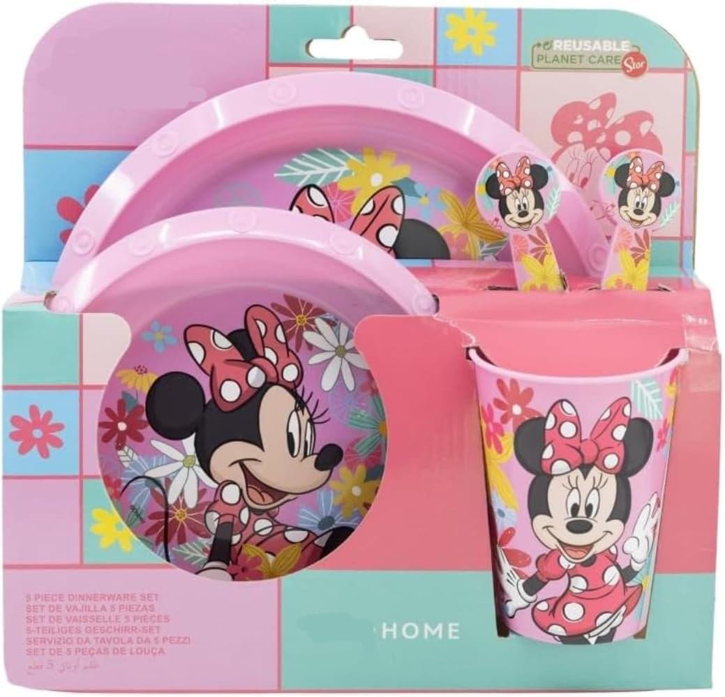 Minnie Mouse 5pc dinnerset Minnie Mouse 5pc dinnerset