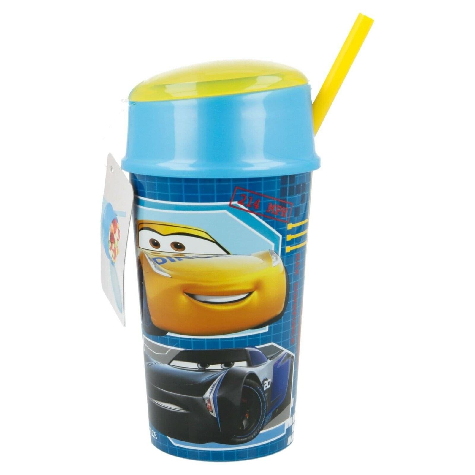 disney cars snack tumbler with straw disney cars snack tumbler with straw