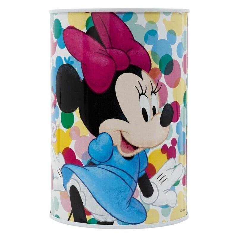 Minnie Mouse Money Piggy Bank Coin Saving Cash Tin Metal Kids Favorite Hero Cartoon Character Minnie Mouse Money Piggy Bank Coin Saving Cash Tin Metal Kids Favorite Hero Cartoon Character