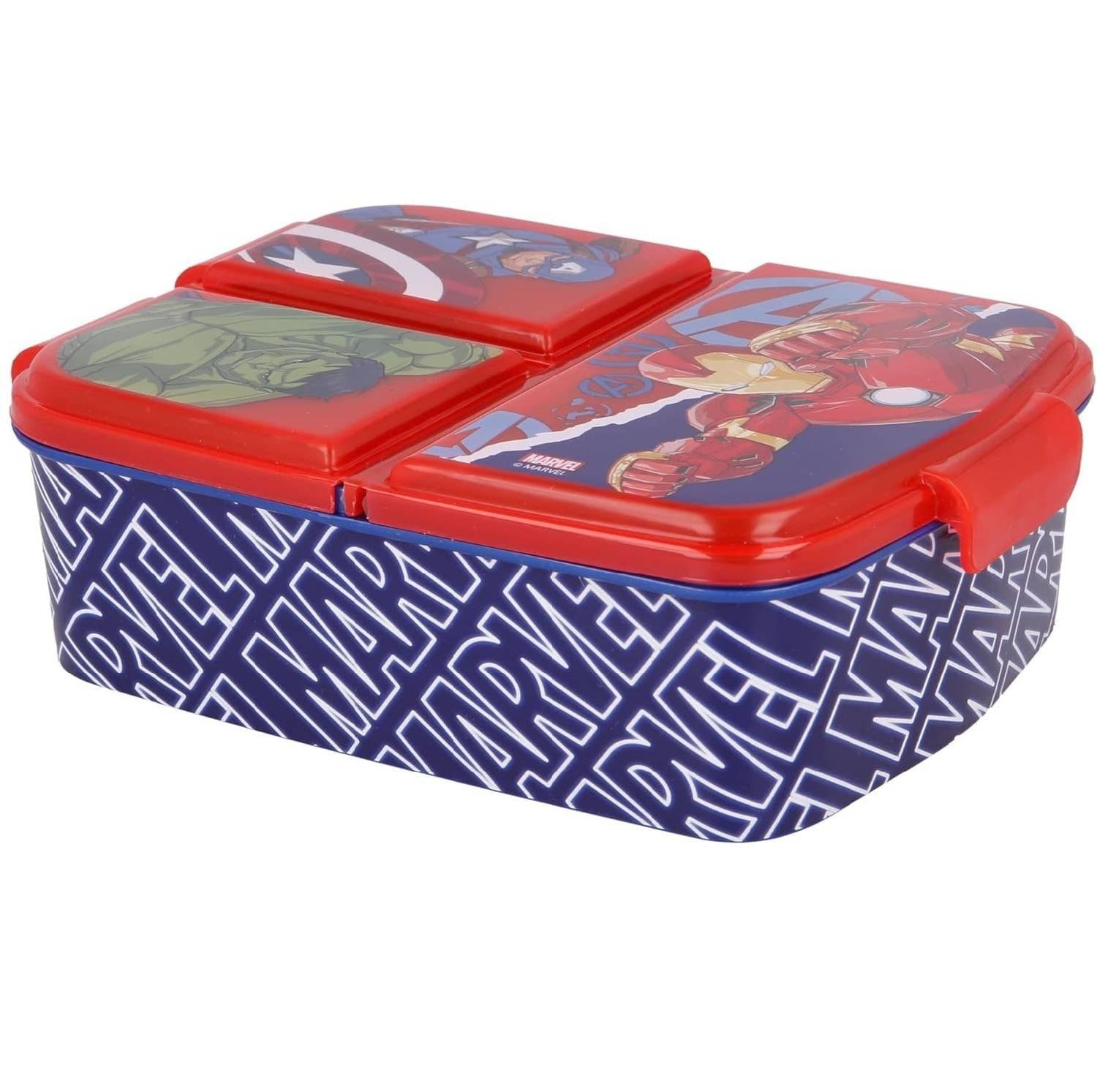 Avengers red school lunchbox(1) Avengers red school lunchbox