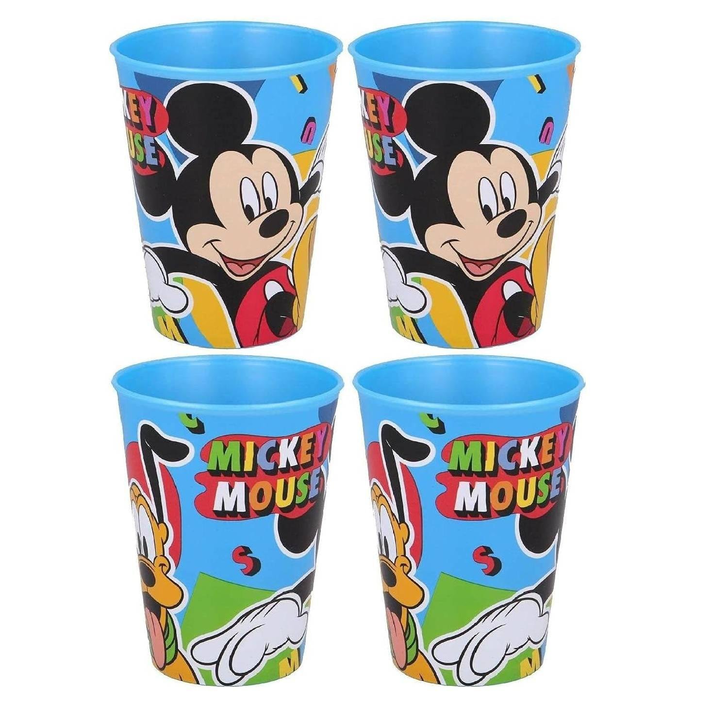 mickey 4pc cups mickey 4pc cups