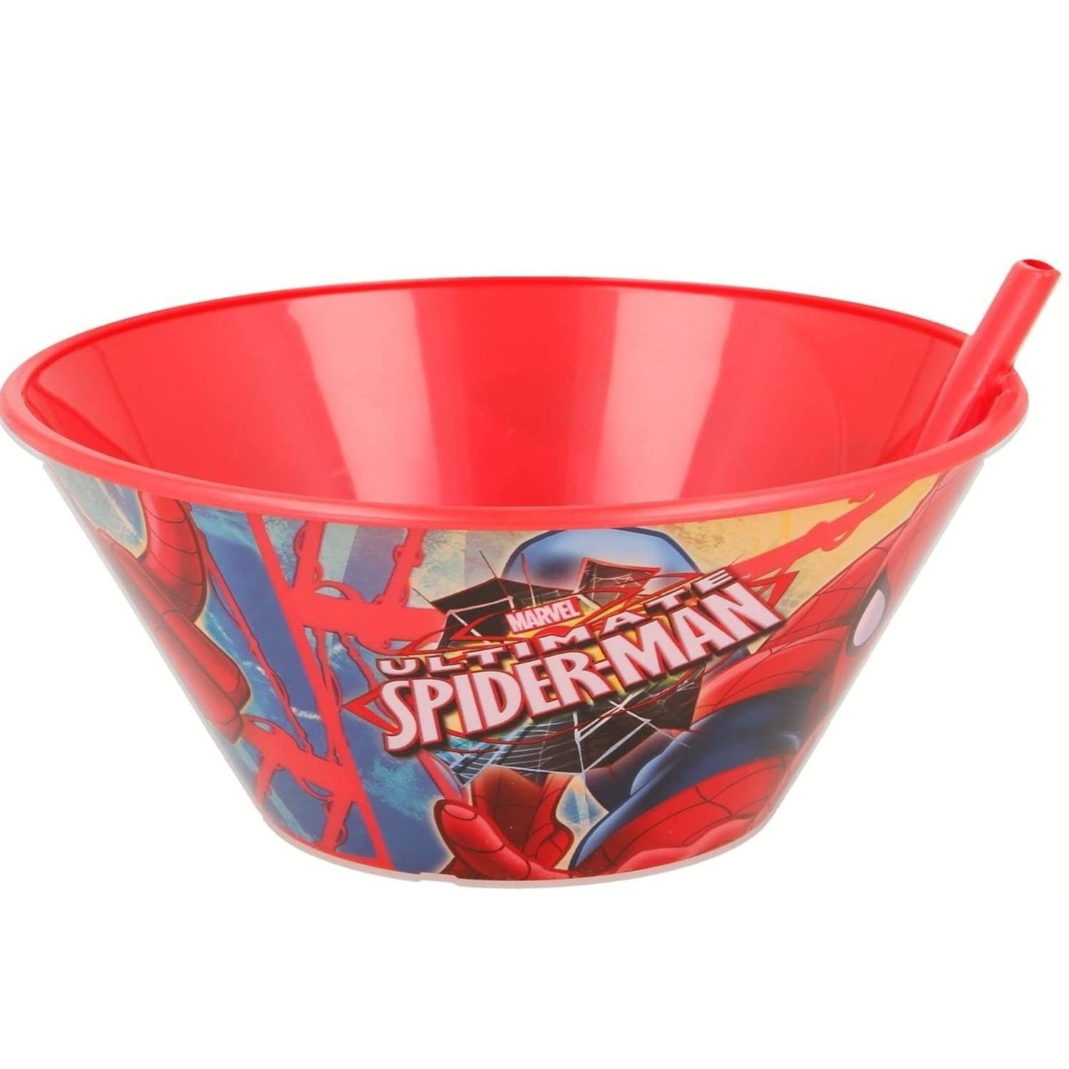 spiderman sippy bowl