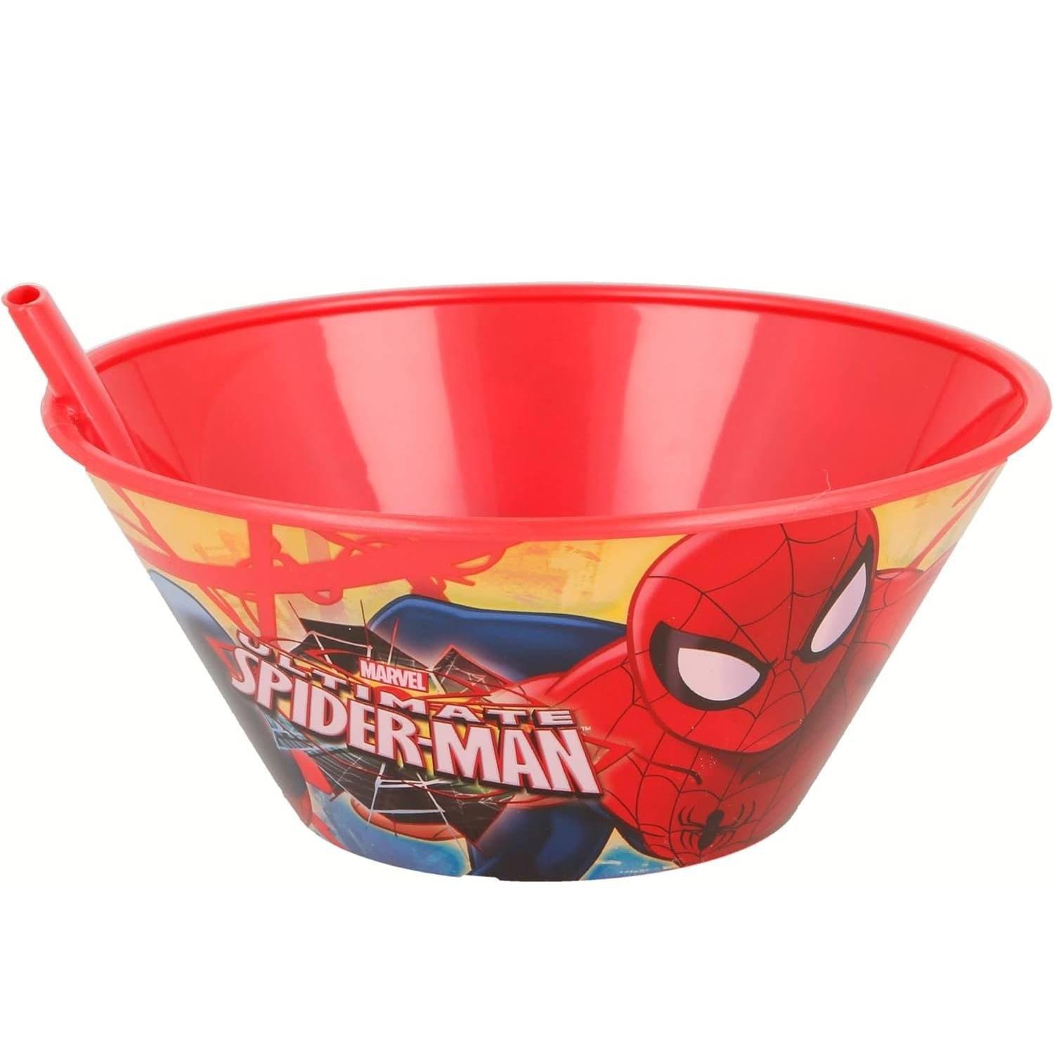 spiderman sippy bowl