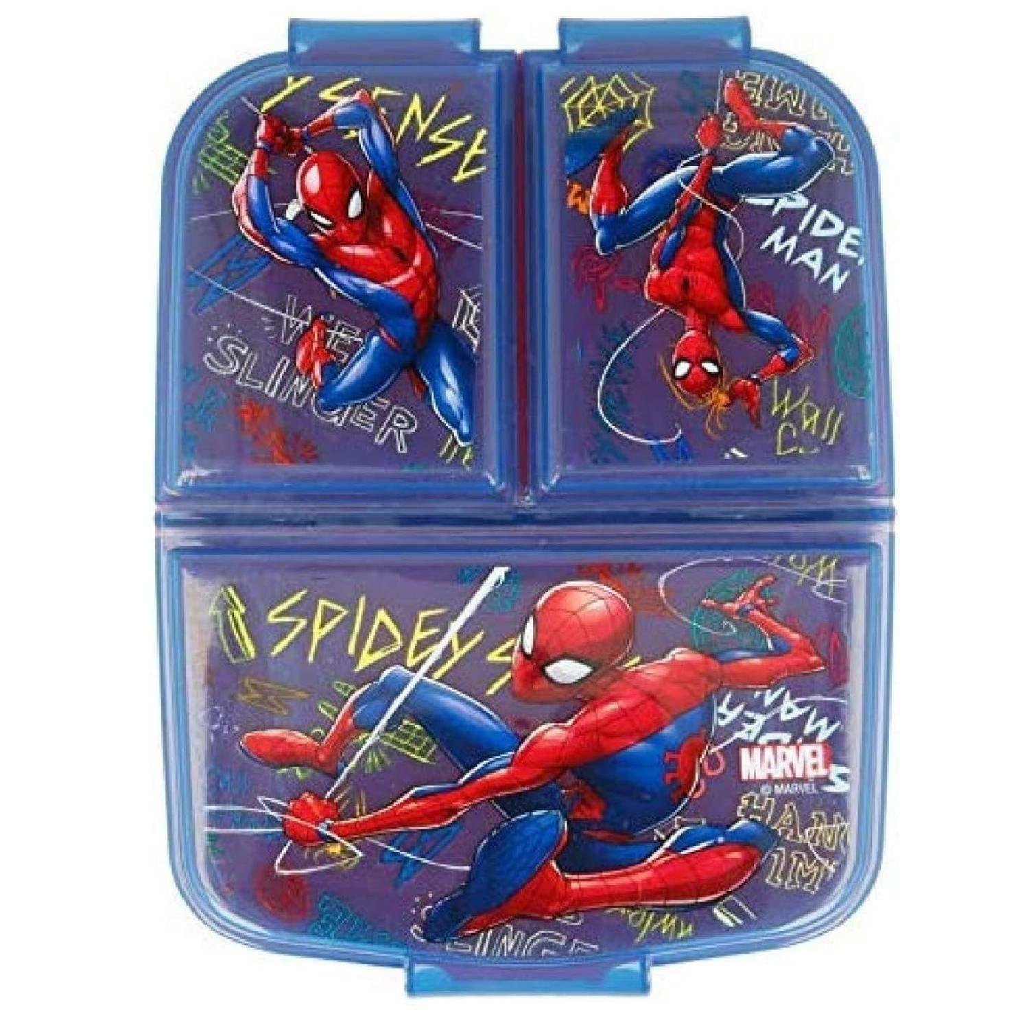 Spiderman blue lunchbox